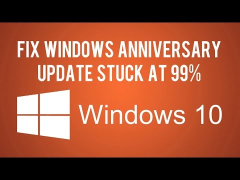Windows 10 Stuck At 99